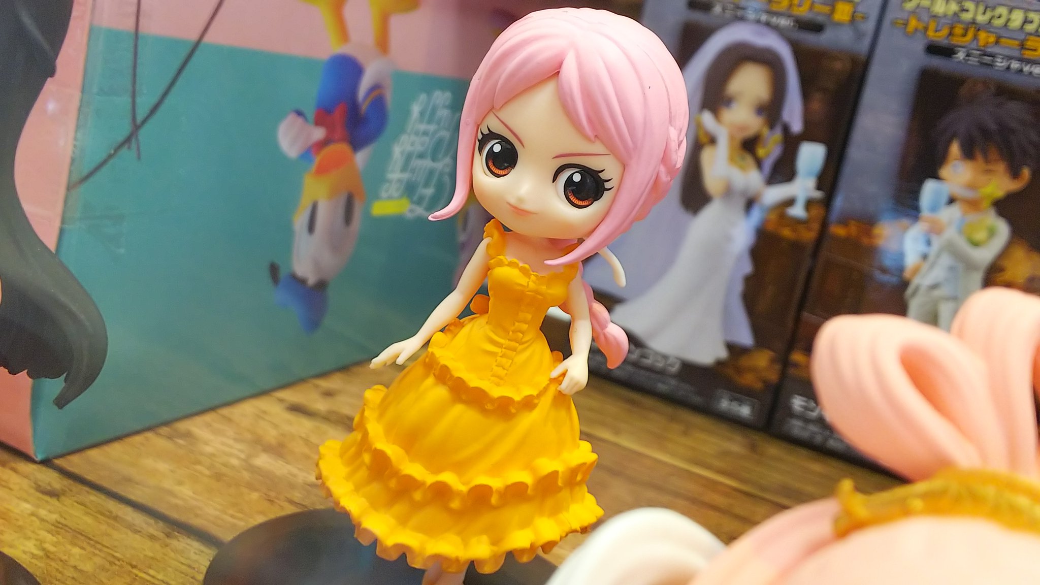 Rebecca ของแท้ JP แมวทอง - Q Posket Petit Banpresto [โมเดลวันพีช]