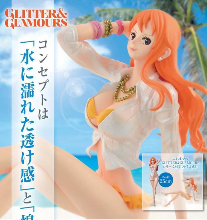 Nami ของแท้ JP แมวทอง - Shiny Venus Glitter & Glamours Banpresto [โมเดลวันพีช]