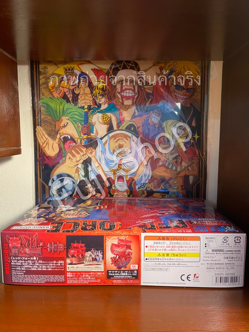 Red Force Film Red (แบบประกอบ) ของแท้ JP แมวทอง - Grand Ship Collection Bandai [โมเดลเรือวันพีช]