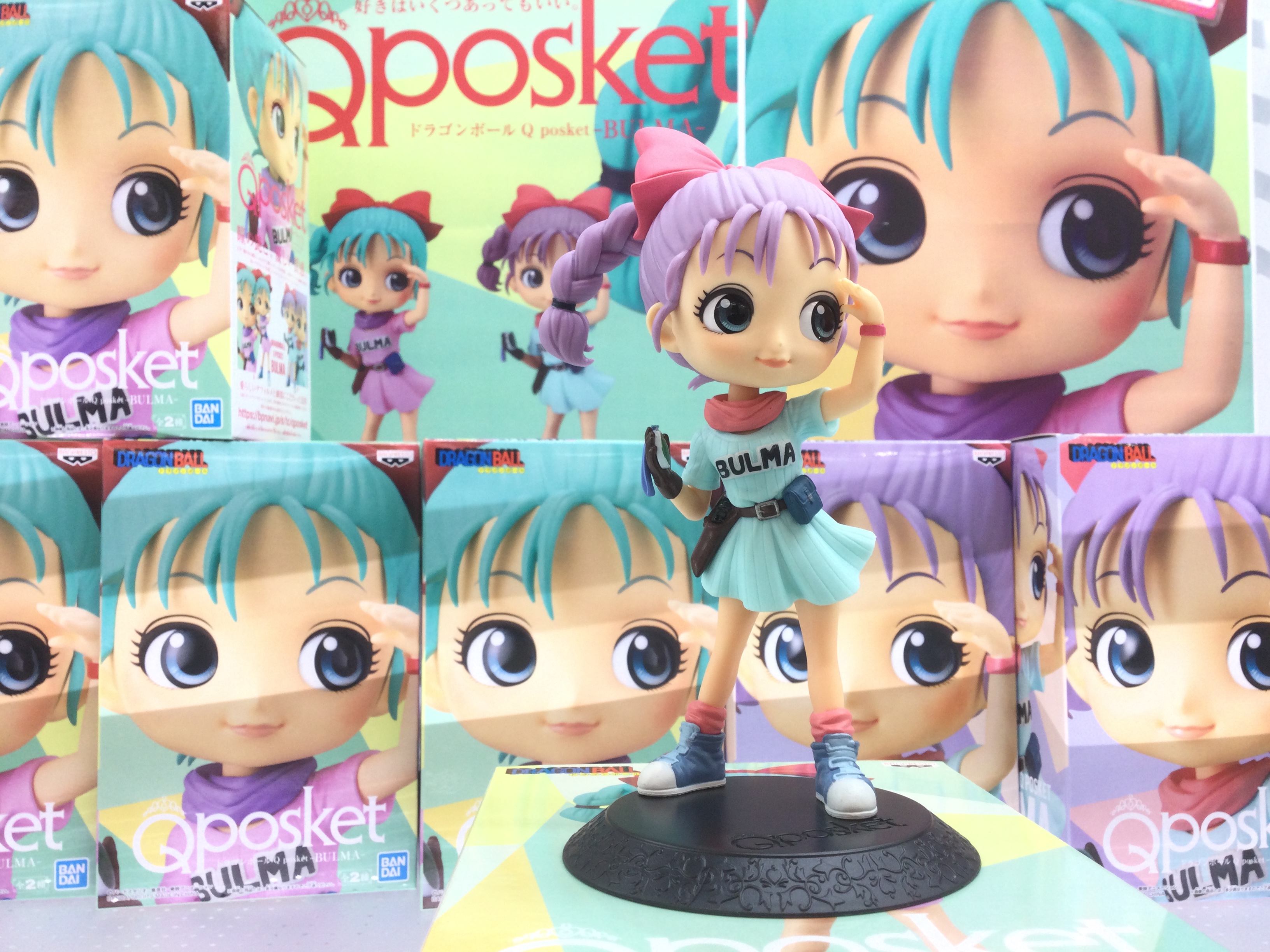 Bulma Special Color ของแท้ JP แมวทอง - Q Posket Banpresto [โมเดลดราก้อนบอล]