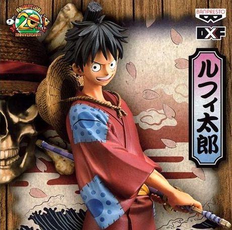 Luffy Wano ของแท้ JP แมวทอง - Grandline Men Banpresto [โมเดลวันพีช]