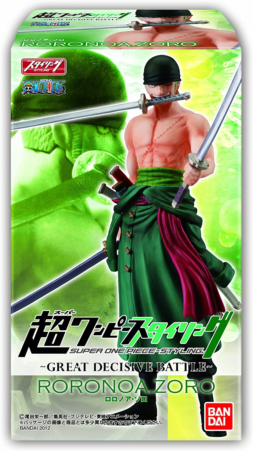 Zoro ของแท้ JP แมวทอง - Super Styling Bandai [โมเดลวันพีช]