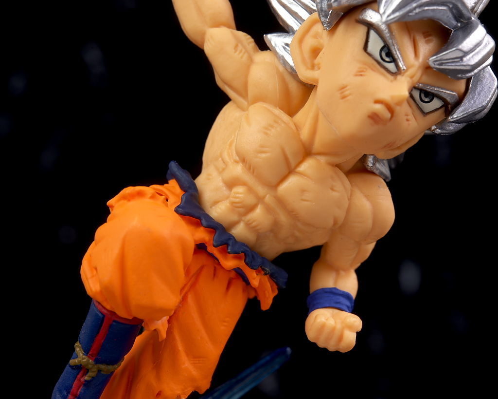 Goku Ultra Instinct ของแท้ JP แมวทอง - WCD Banpresto [โมเดลดราก้อนบอล]