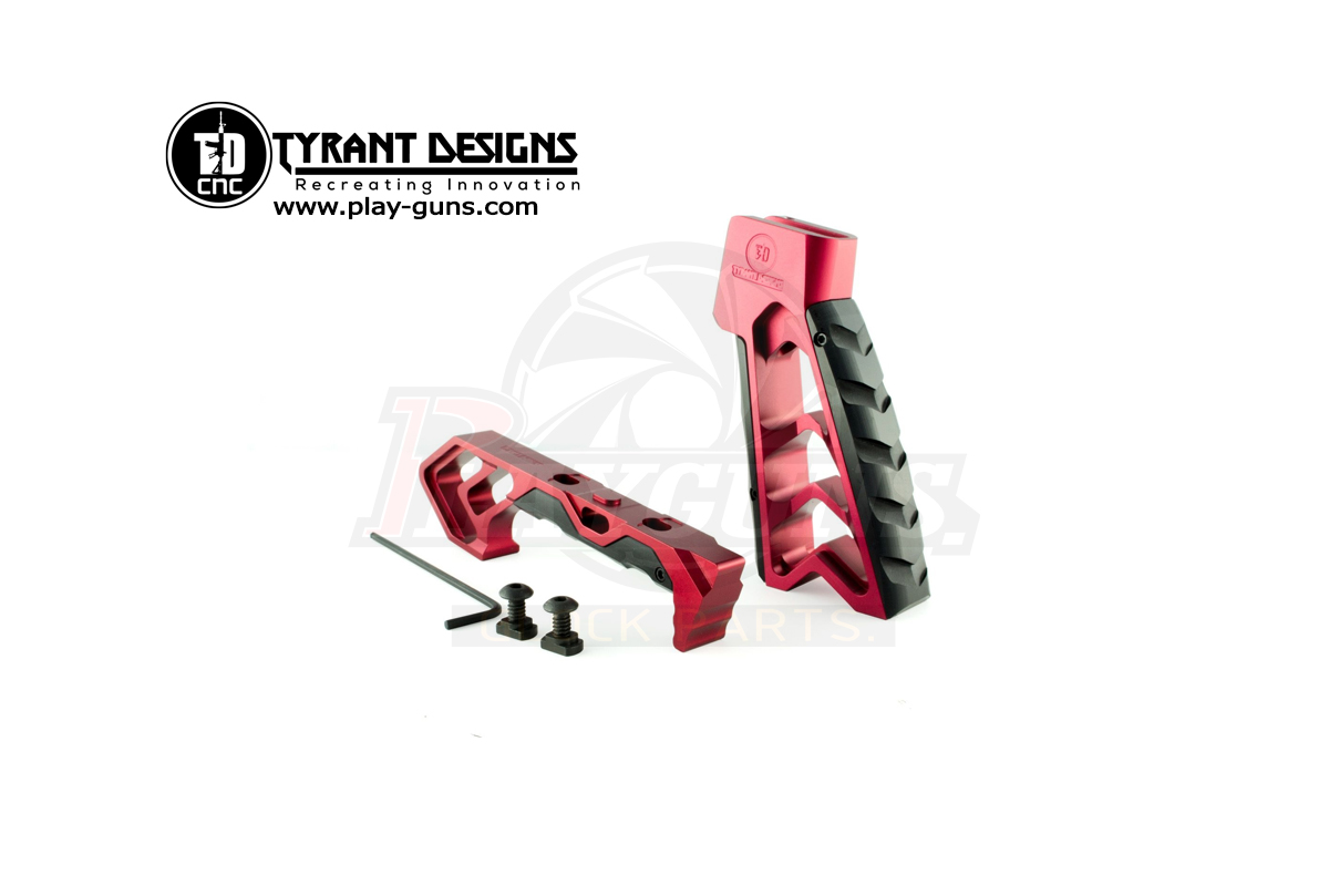 Tyrant AR MOD GRIP + FOREGRIP SET RED