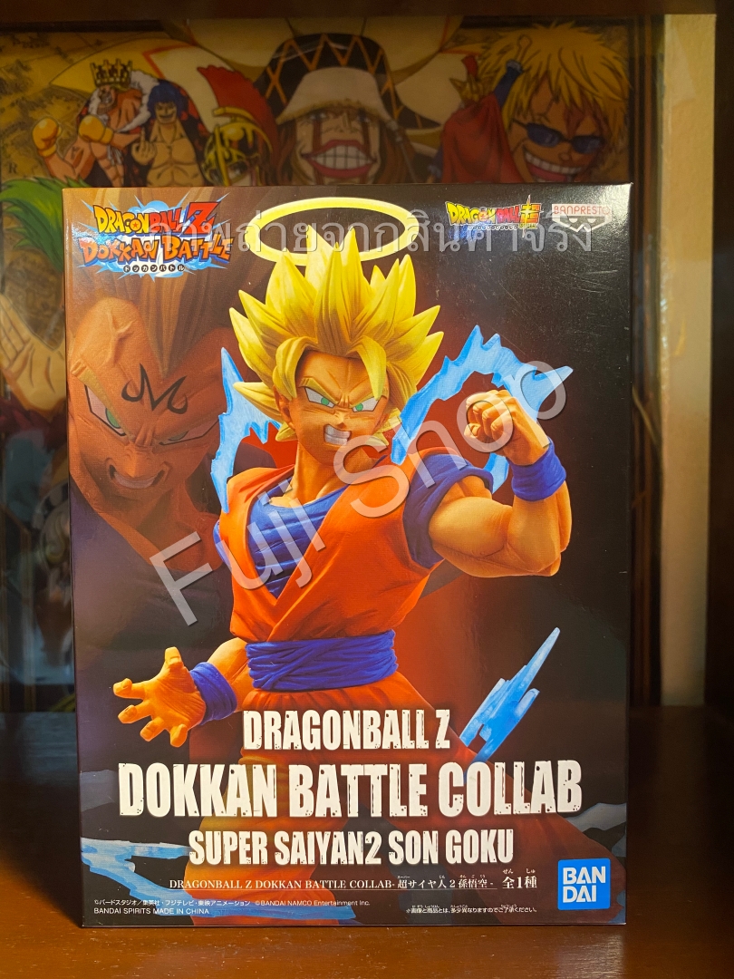 Goku Super Saiyan ของแท้ JP แมวทอง - Dokkan Battle Collab Banpresto [โมเดลดราก้อนบอล]