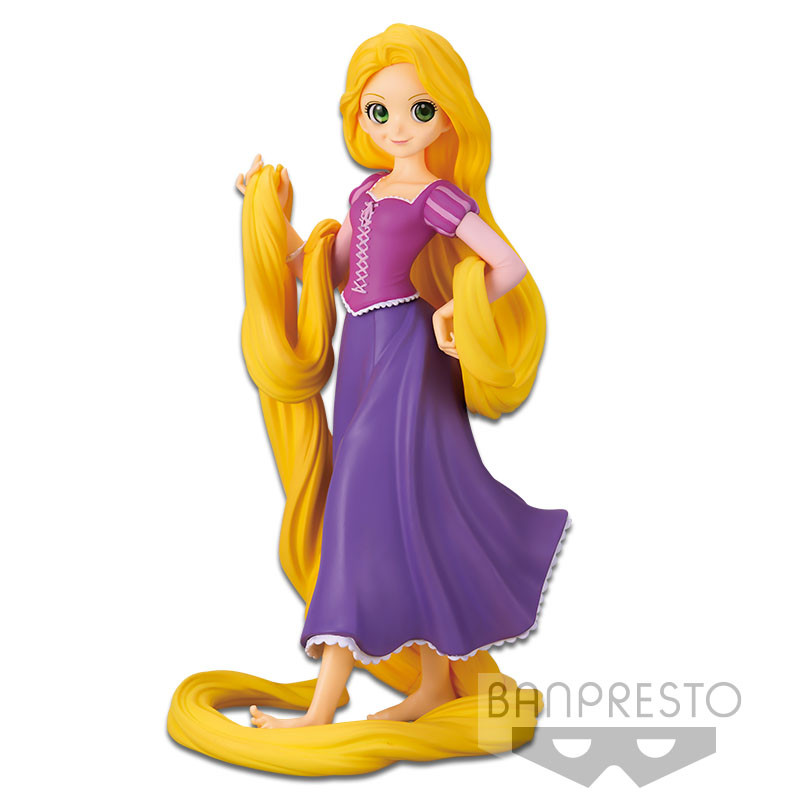Rapunzel ของแท้ JP - Crystalux Banpresto [โมเดล Disney]