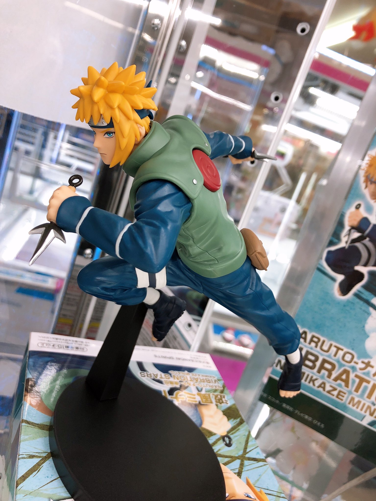 Minato ของแท้ JP - Vibration Stars Banpresto [โมเดลนารูโตะ]