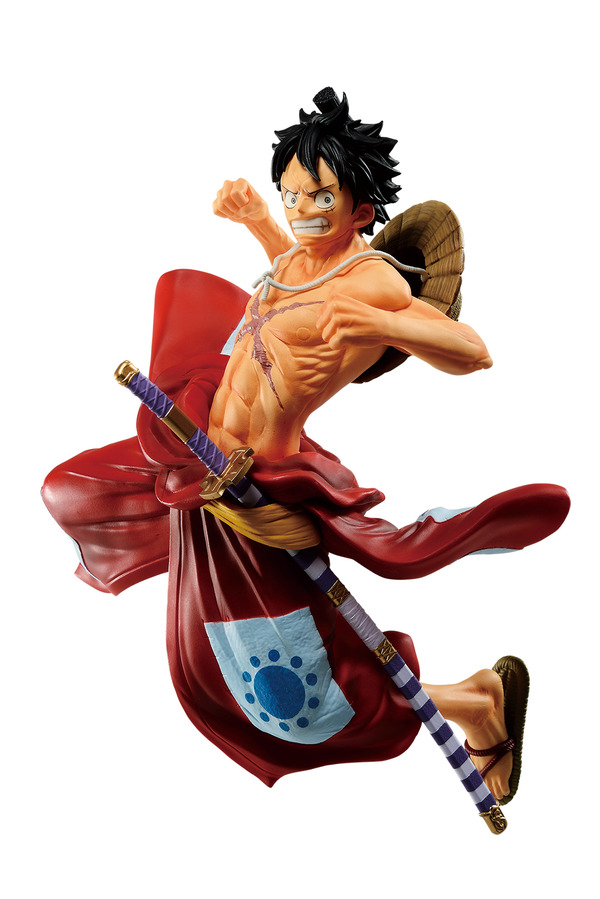Luffy Wano ของแท้ JP แมวทอง - Ichiban Kuji Banpresto [โมเดลวันพีช]