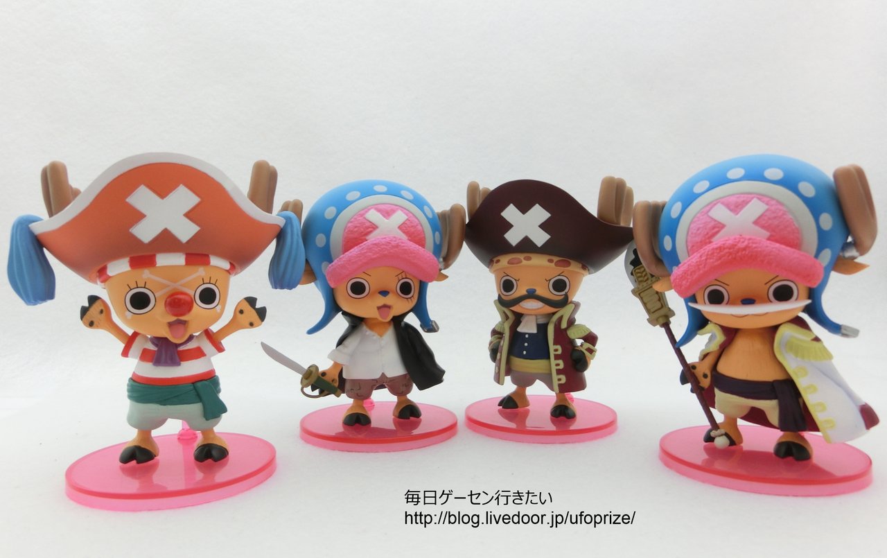 Great Captain Set ของแท้ JP แมวทอง - Pirate Aim Banpresto [โมเดลวันพีช] (4 ตัว)