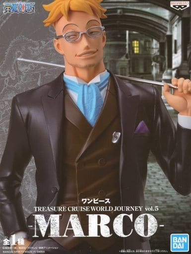 Marco ของแท้ JP แมวทอง - Treasure Cruise World Journey Banpresto [โมเดลวันพีช]