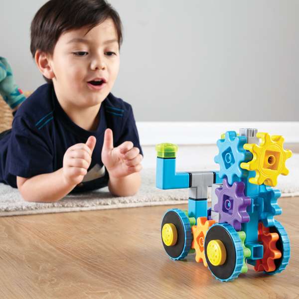 ชุดตัวต่อเกียร์โรเวอร์แสนสนุก สื่อการสอนอนุบาล,ปฐมวัย,ของเล่นเสริมพัฒนาการ, ของเล่นเสริมทักษะ