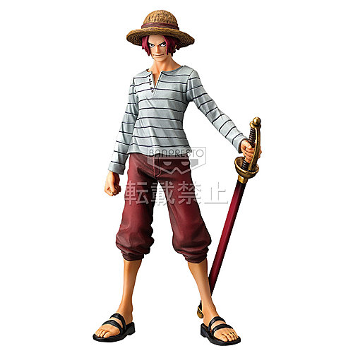 Shanks ของแท้ JP แมวทอง - Grandline Men Banpresto [โมเดลวันพีช]