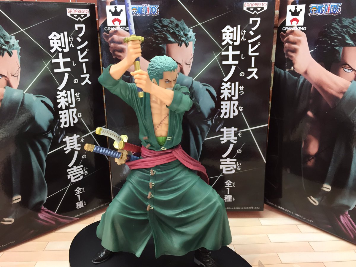 Zoro ของแท้ JP แมวทอง - Swordsmen Banpresto [โมเดลวันพีช]