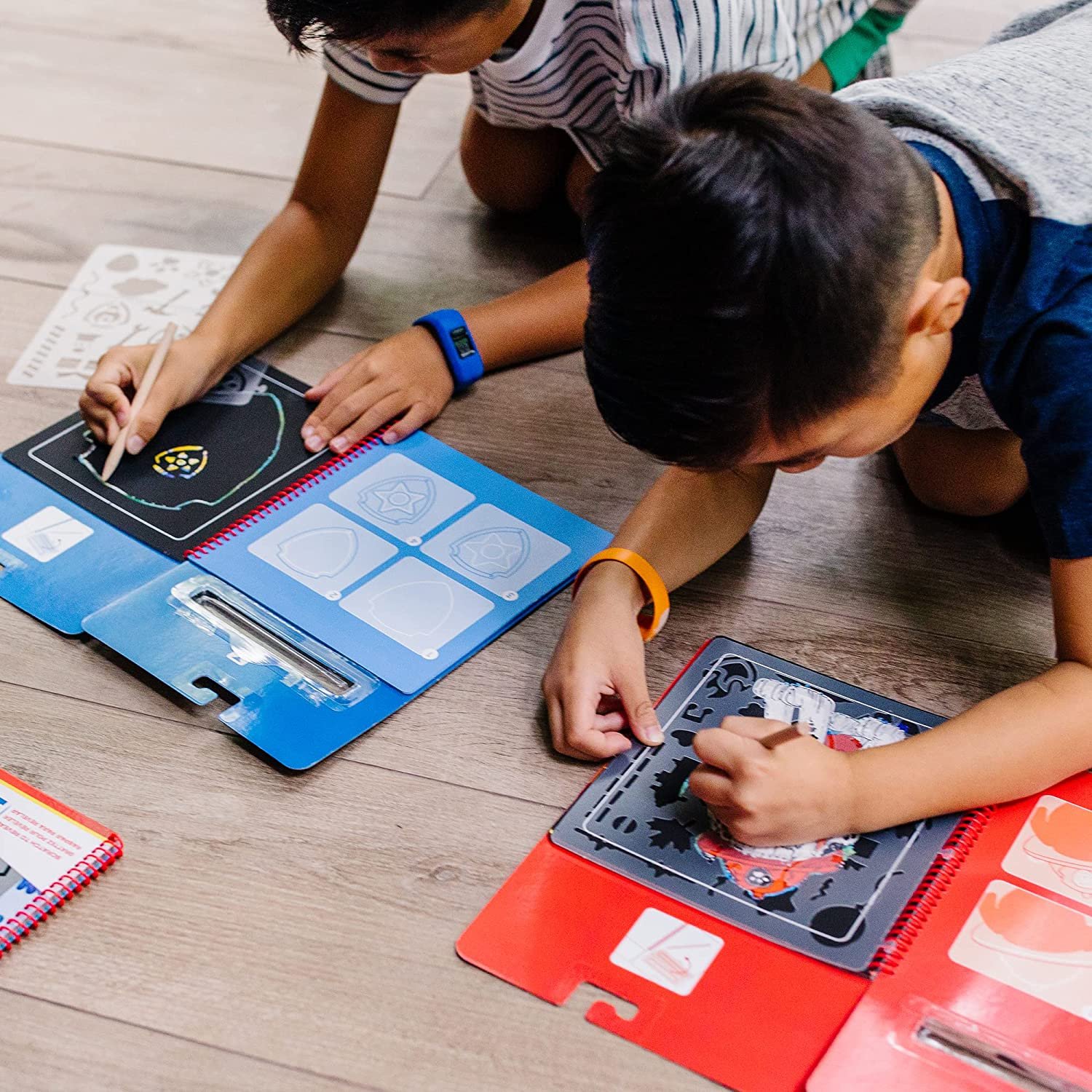 ชุดกระดาษขูดสีรุ้ง 10 แผ่น PAW Patrol ชุด C ของเล่นเสริมพัฒนาการเด็ก เสริมทักษะการเรียนรู้ สื่อการสอนอนุบาล พร้อมส่ง