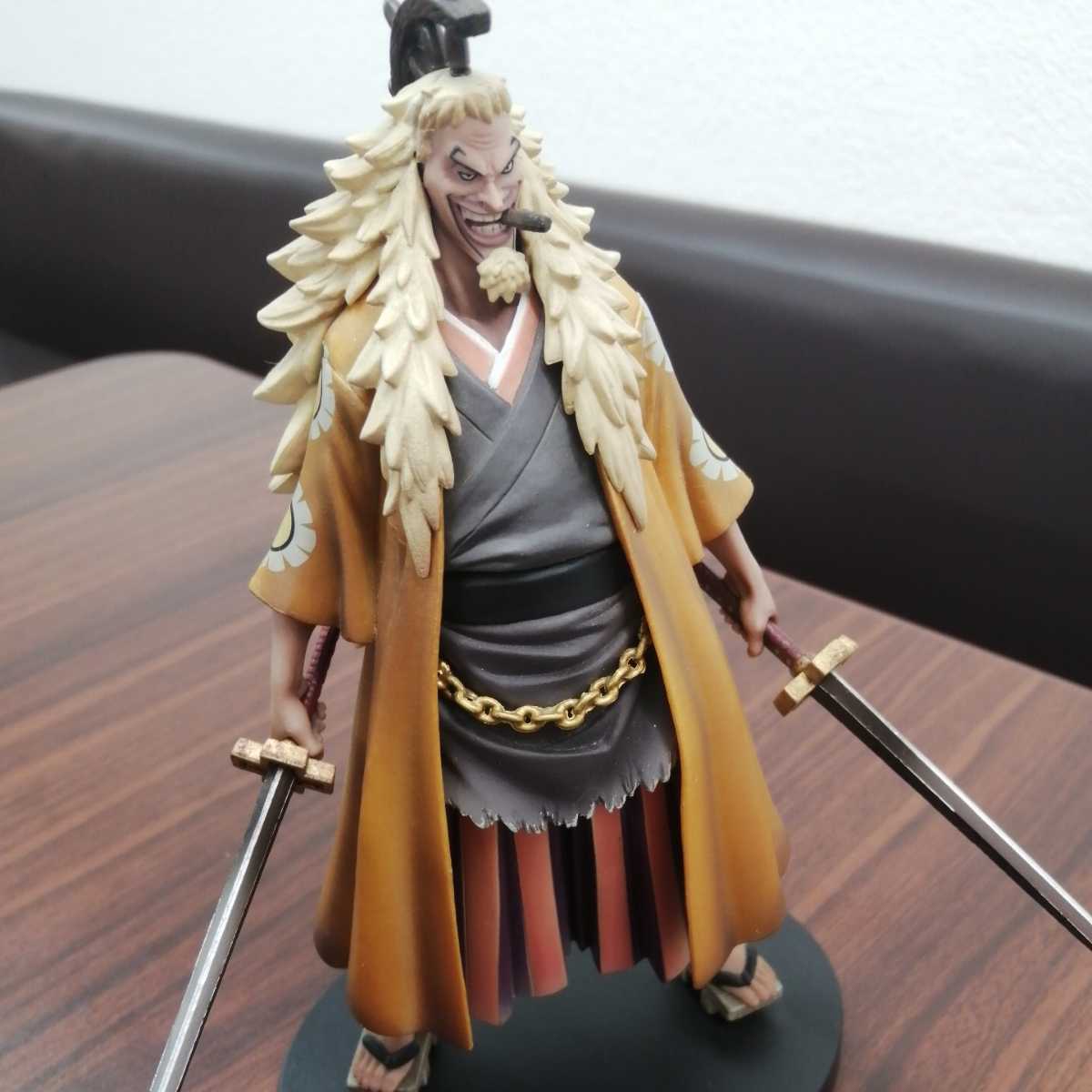 Shiki ของแท้ JP แมวทอง - Grandline Men Banpresto [โมเดลวันพีช]