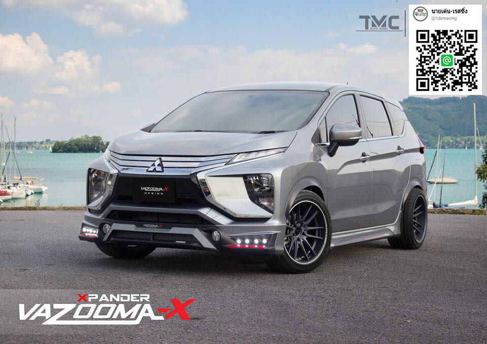 Vazooma-XT สเกิร์ตหน้าหลังตัดสีเดียวกับตัวรถ VS Mitsubishi Xpander'18-On [สิ้นสุดการรอคอย สำหรับ Xpander พร้อมให้คุณสัมผัสนิยามแห่งความสมบูรณ์แบบแล้ววันนี้]