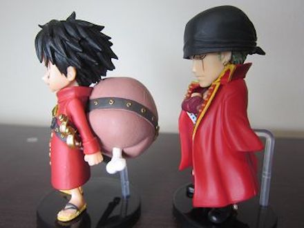 Straw Hat Pirates Film Z Set ของแท้ JP แมวทอง - WCF Banpresto [โมเดลวันพีช] (9 ตัว)