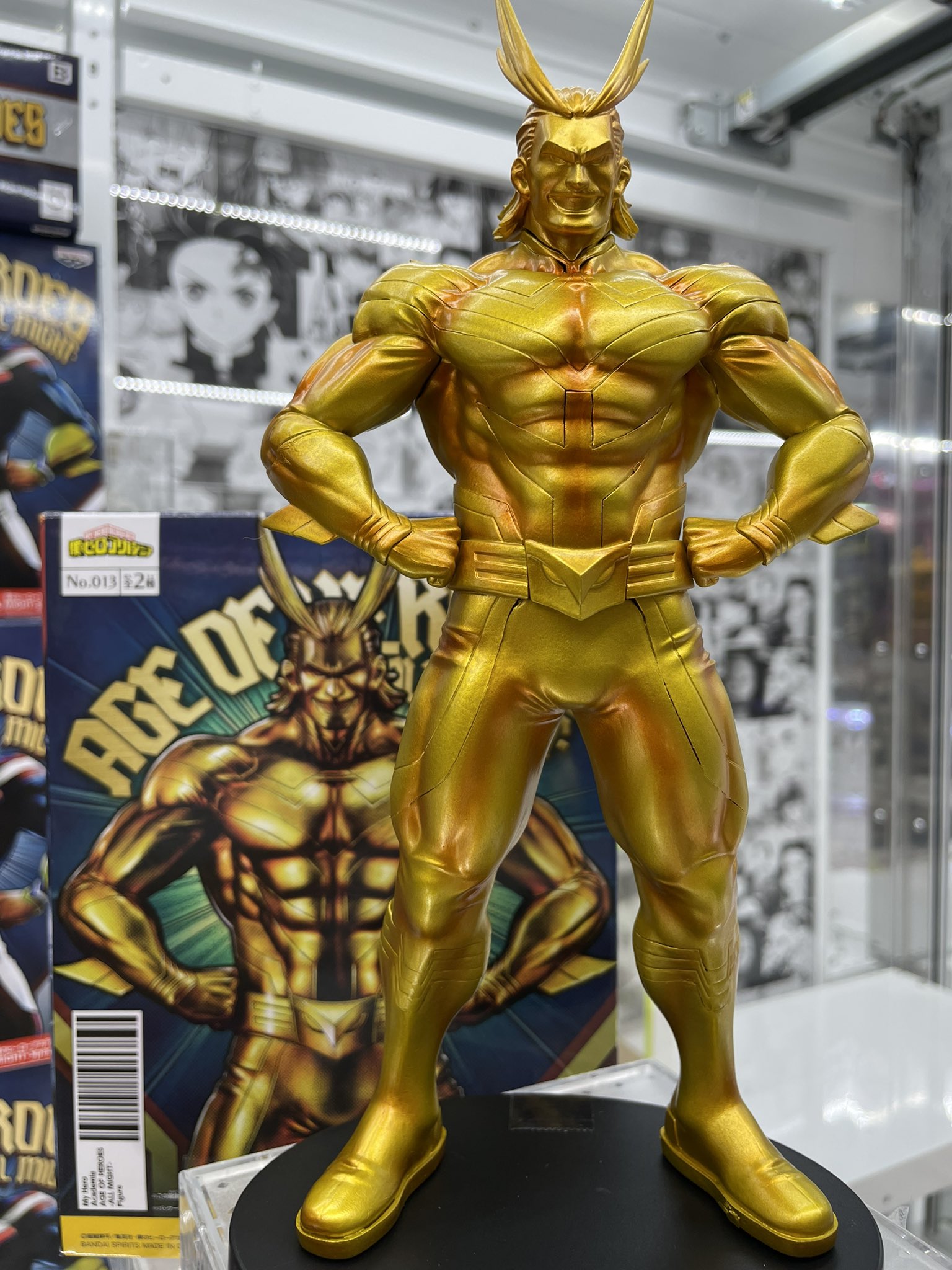 All Might Special Color ของแท้ JP - Age of Heroes Banpresto [โมเดล My Hero Academia]