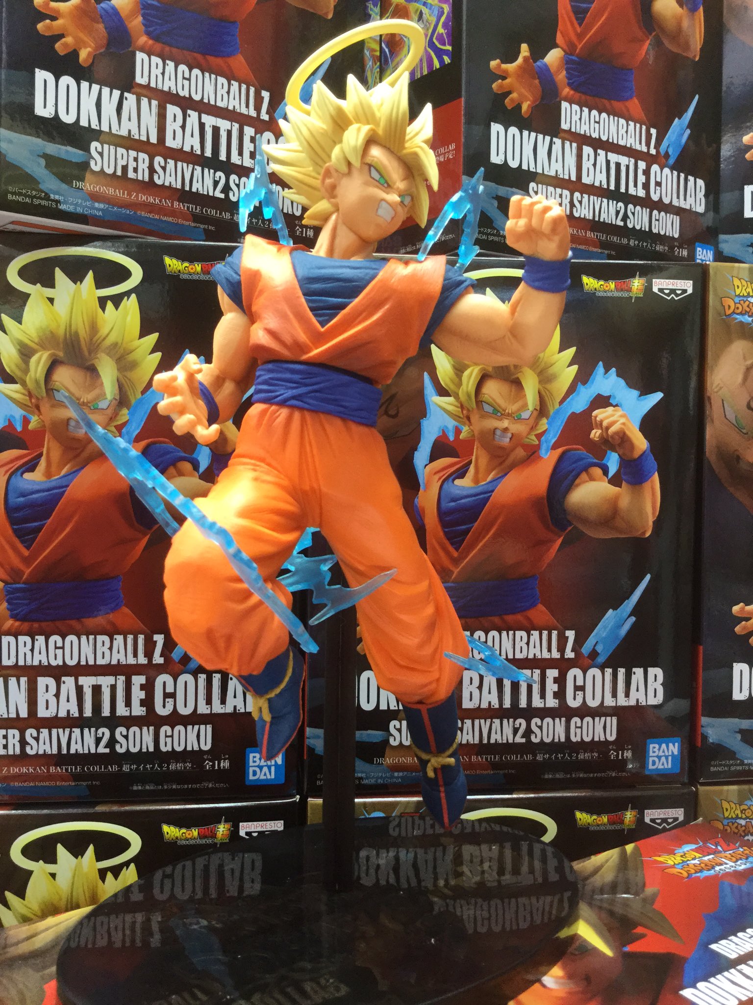 Goku Super Saiyan ของแท้ JP แมวทอง - Dokkan Battle Collab Banpresto [โมเดลดราก้อนบอล]