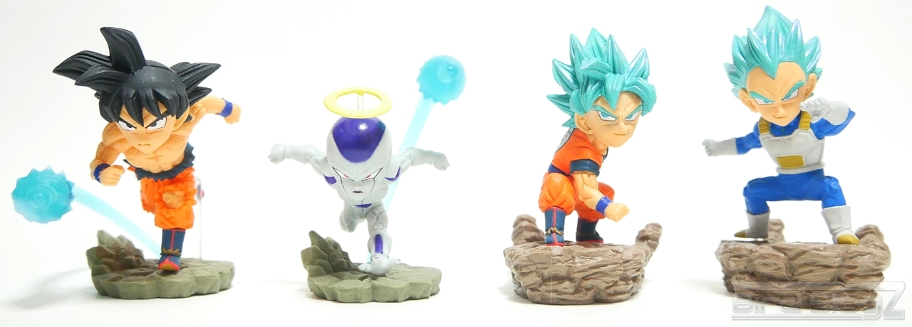 The Movie Resurrection 'F' Set ของแท้ JP แมวทอง - WCD Banpresto [โมเดลดราก้อนบอล] (4 ตัว)