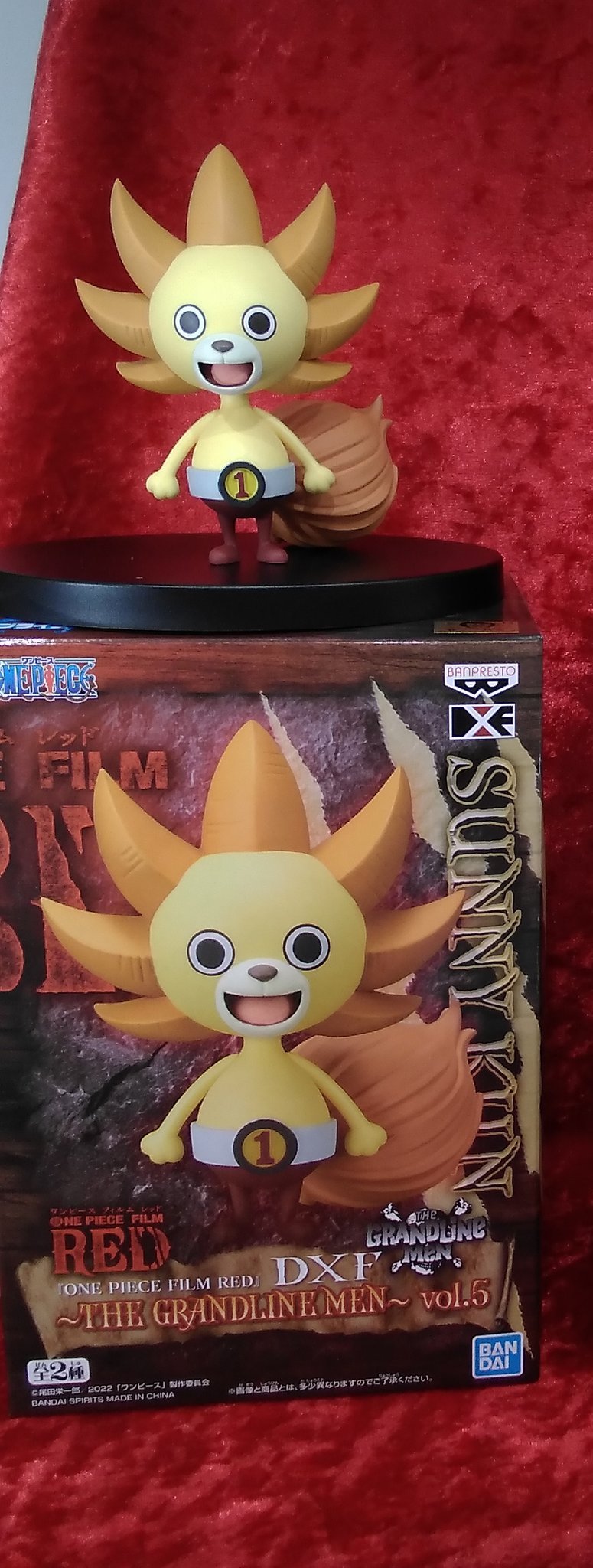 Thousand Sunny Film Red ของแท้ JP แมวทอง - Grandline Men Banpresto [โมเดลวันพีช]