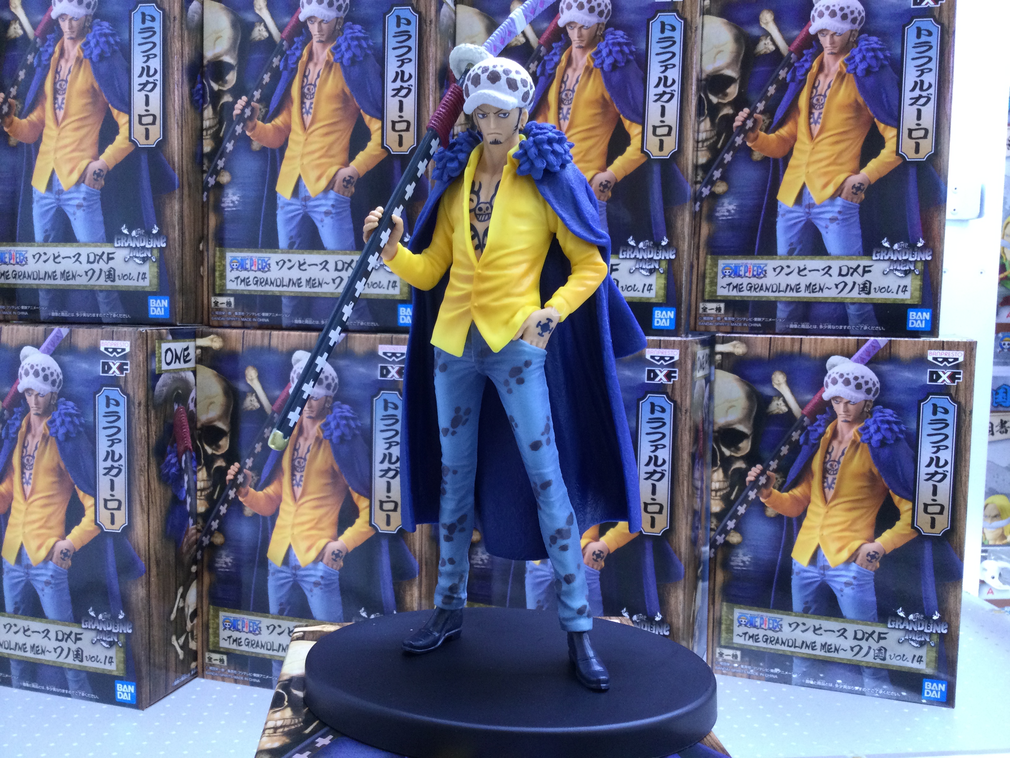 Law Wano ของแท้ JP แมวทอง - Grandline Men Banpresto [โมเดลวันพีช]