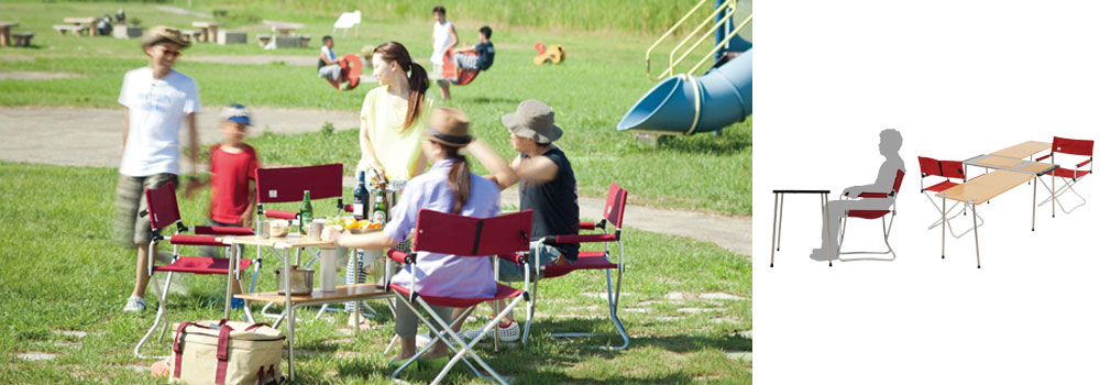 SnowPeak IGT Multi Function Table Bamboo Top CK-116TR