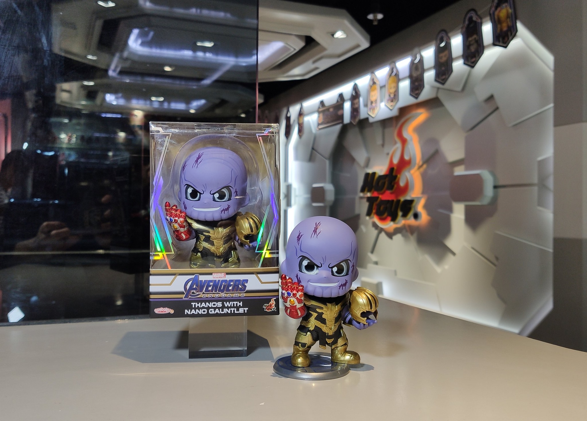 Thanos ของแท้ JP - Cosbaby Hottoys [โมเดล Marvel]