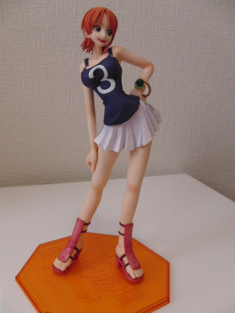 Nami ของแท้ JP แมวทอง - POP NEO Megahouse [โมเดลวันพีช]