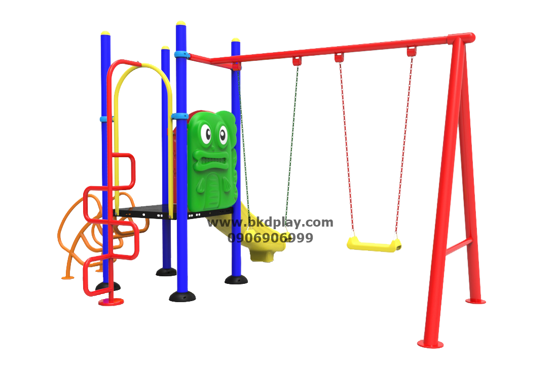 ชุดหอหอสไลด์-ปีนป่าย เครื่องเล่นสนาม กลางแจ้ง เหล็ก ,บาร์โหน ตั้งพื้น ,ปีนป่าย, สไลเดอร์,ของเล่น สั่งทำ 10-20 วัน ขนาด280x380x200 ซม.