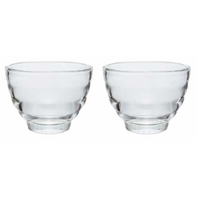 Hario Glass Heatproof Yunomi 2 pc Set - HU-0830
