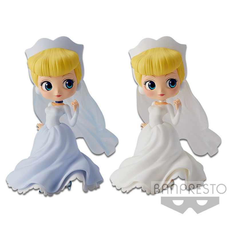 Cinderella Dreamy Style - Normal Color ของแท้ JP - Q Posket Banpresto [โมเดล Disney]