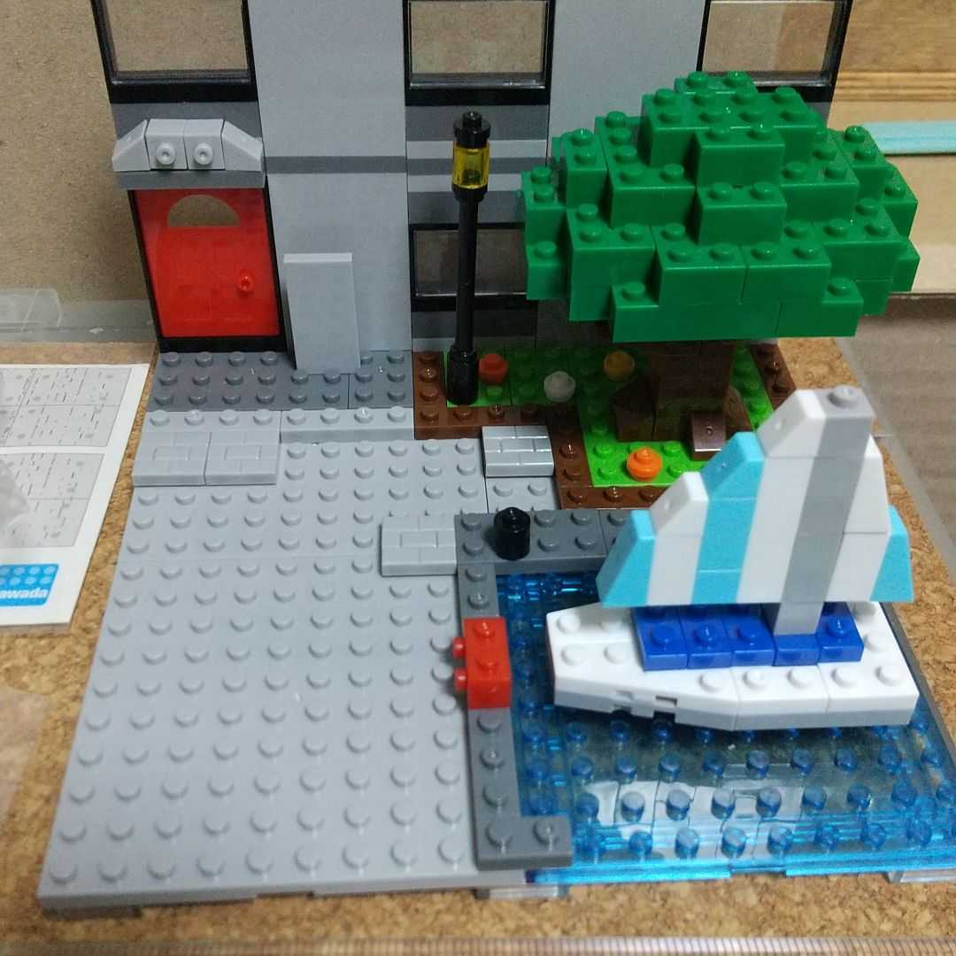 Keromatsu's Yacht Harbor ของแท้ JP - Nanoblock Plus Takara Tomy [โมเดลโปเกมอน]