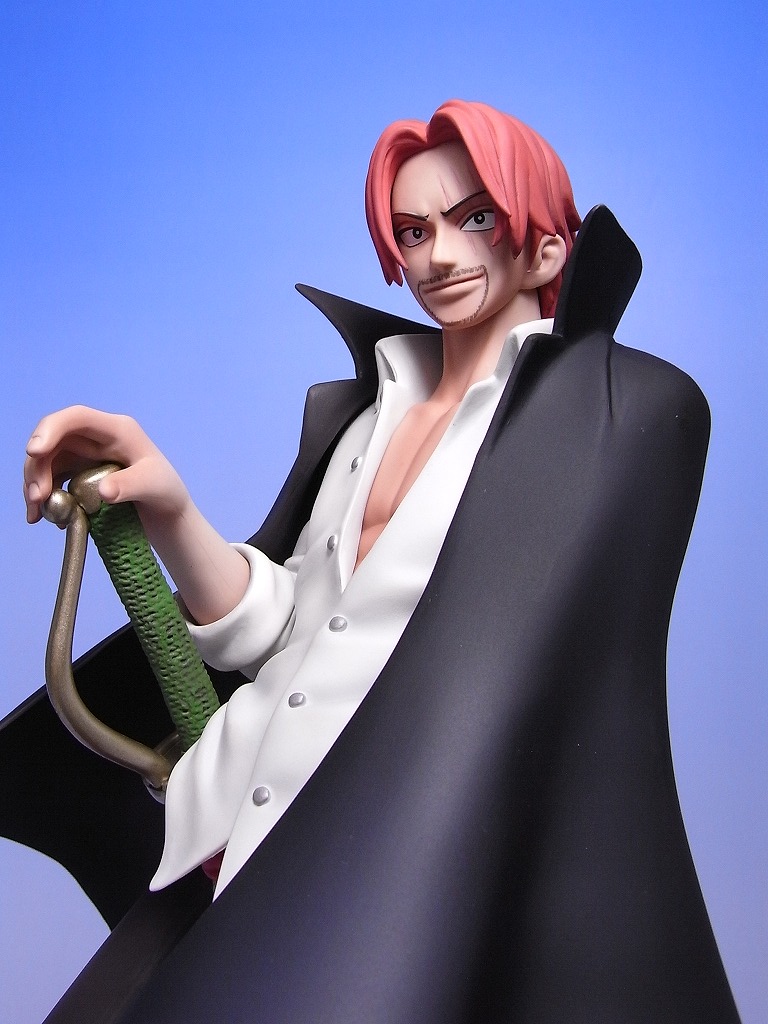 Shanks ของแท้ JP แมวทอง - POP NEO Megahouse [โมเดลวันพีช]