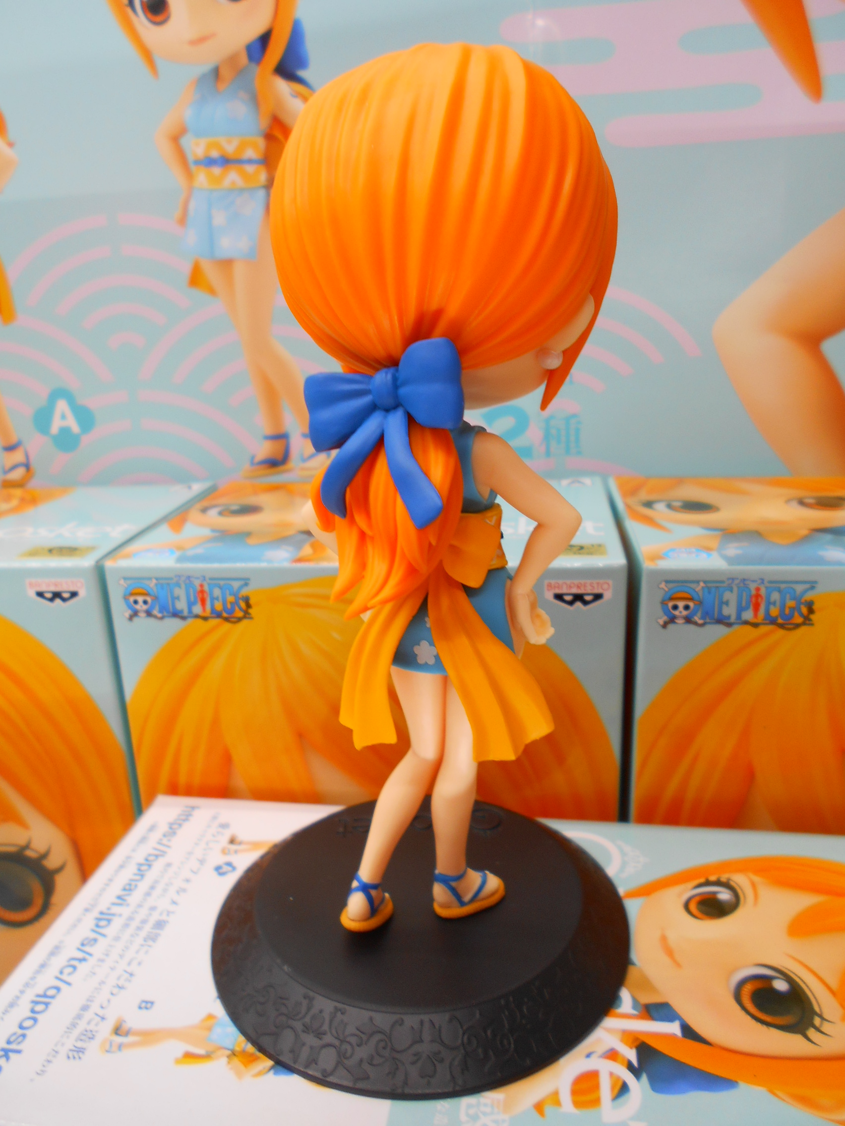 Nami Wano ของแท้ JP แมวทอง - Q Posket Banpresto [โมเดลวันพีช]
