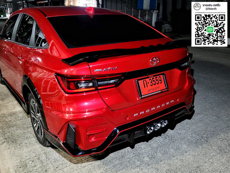 PRORACER VS Toyota Yaris Ativ 4D 2022-On [แบบนี้ซิไม่มีใครเหมือนเรา!]