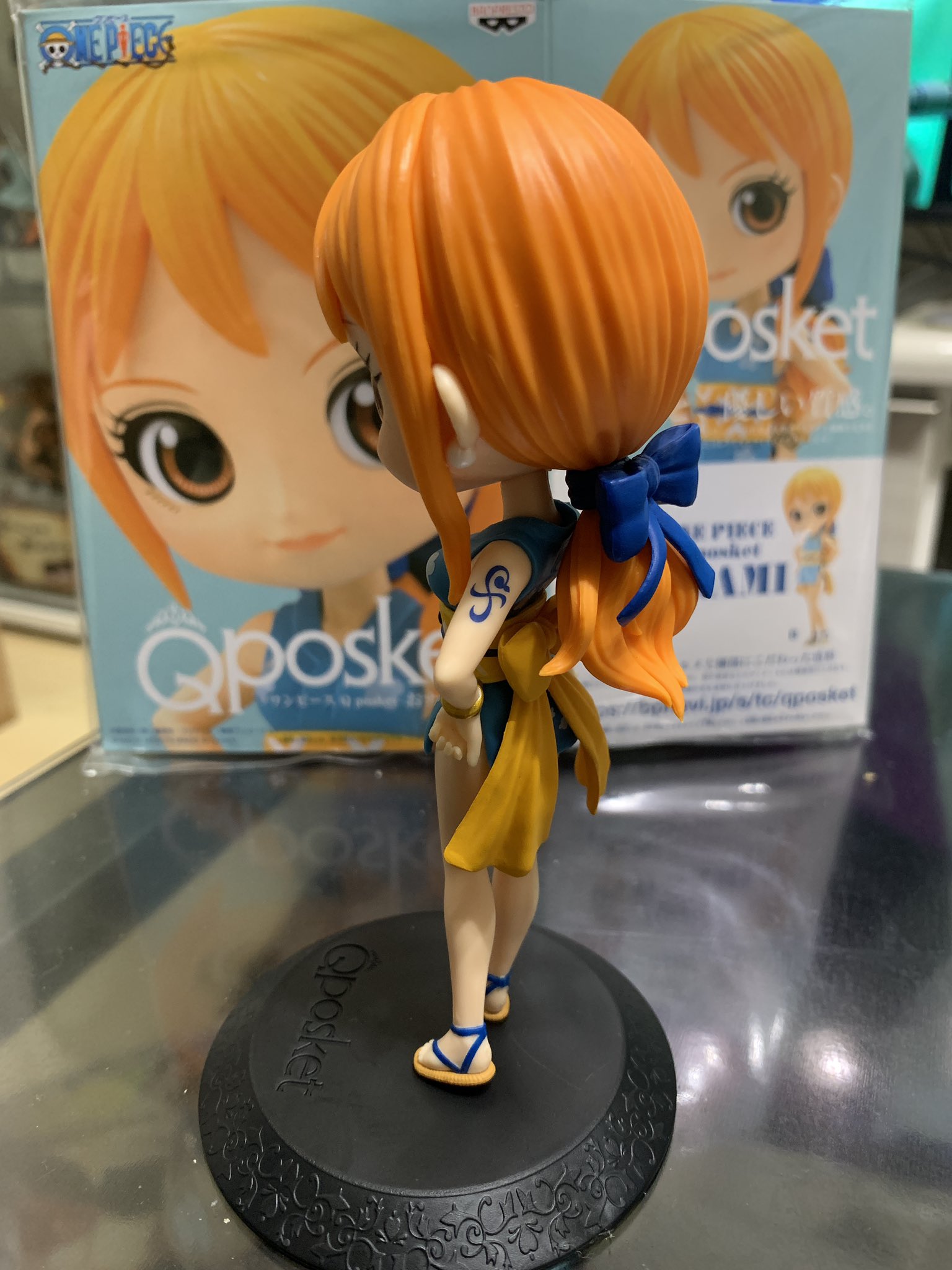 Nami Wano ของแท้ JP แมวทอง - Q Posket Banpresto [โมเดลวันพีช]
