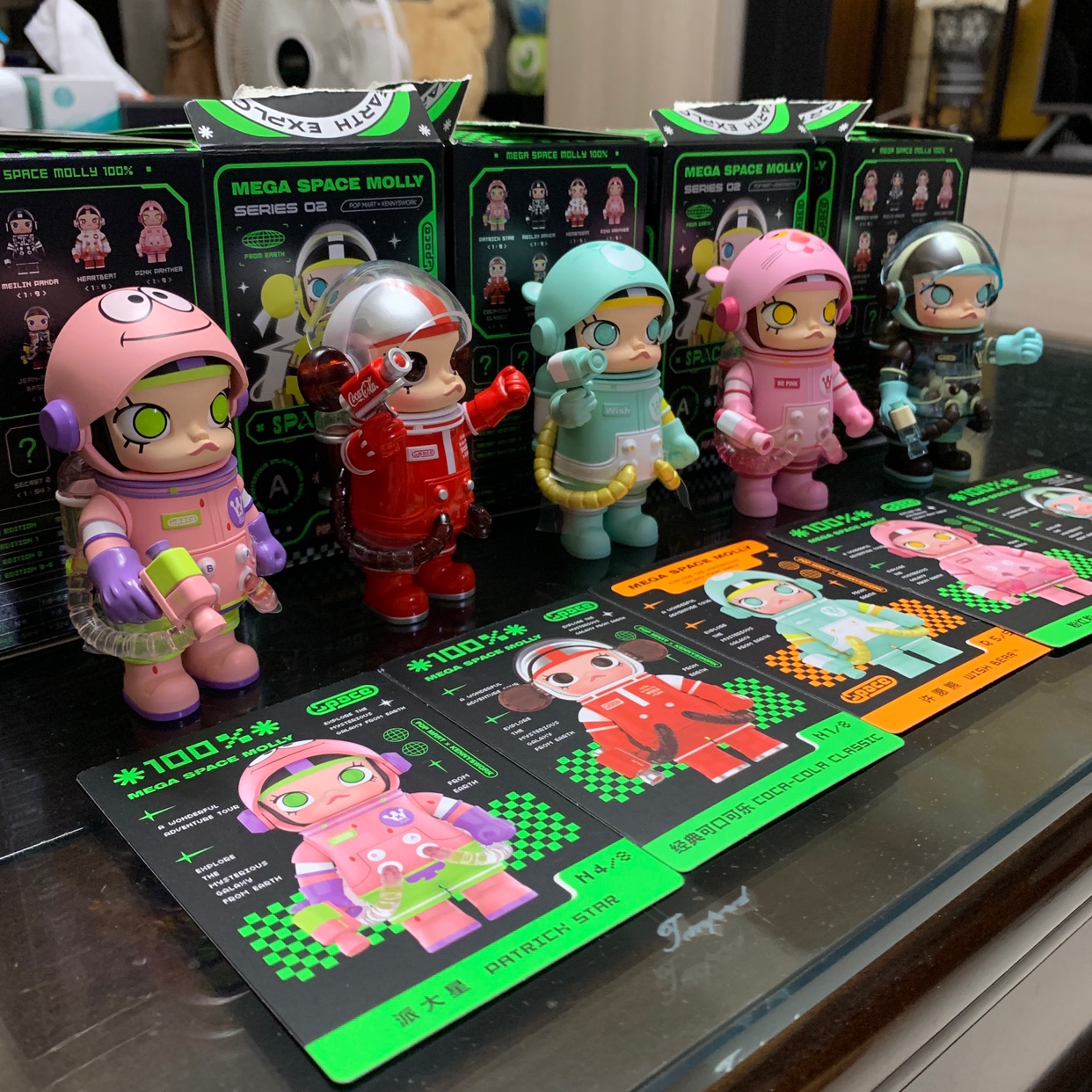 Mega Space Molly - 100% - Series 2 - ของแท้ - Pop Mart [โมเดลมอลลี่] (สินค้าพร้อมส่ง)