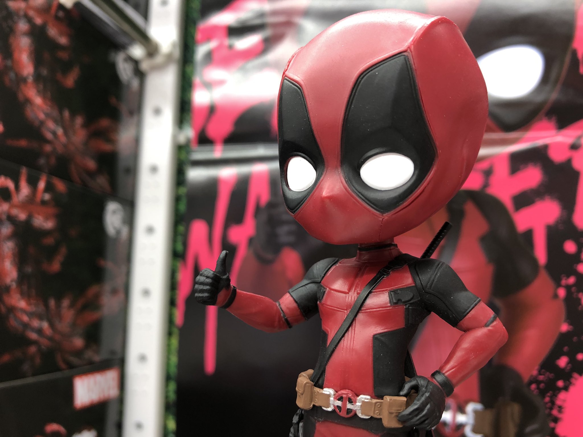 Deadpool - ver.A ของแท้ JP - Q Posket Banpresto [โมเดล Marvel]