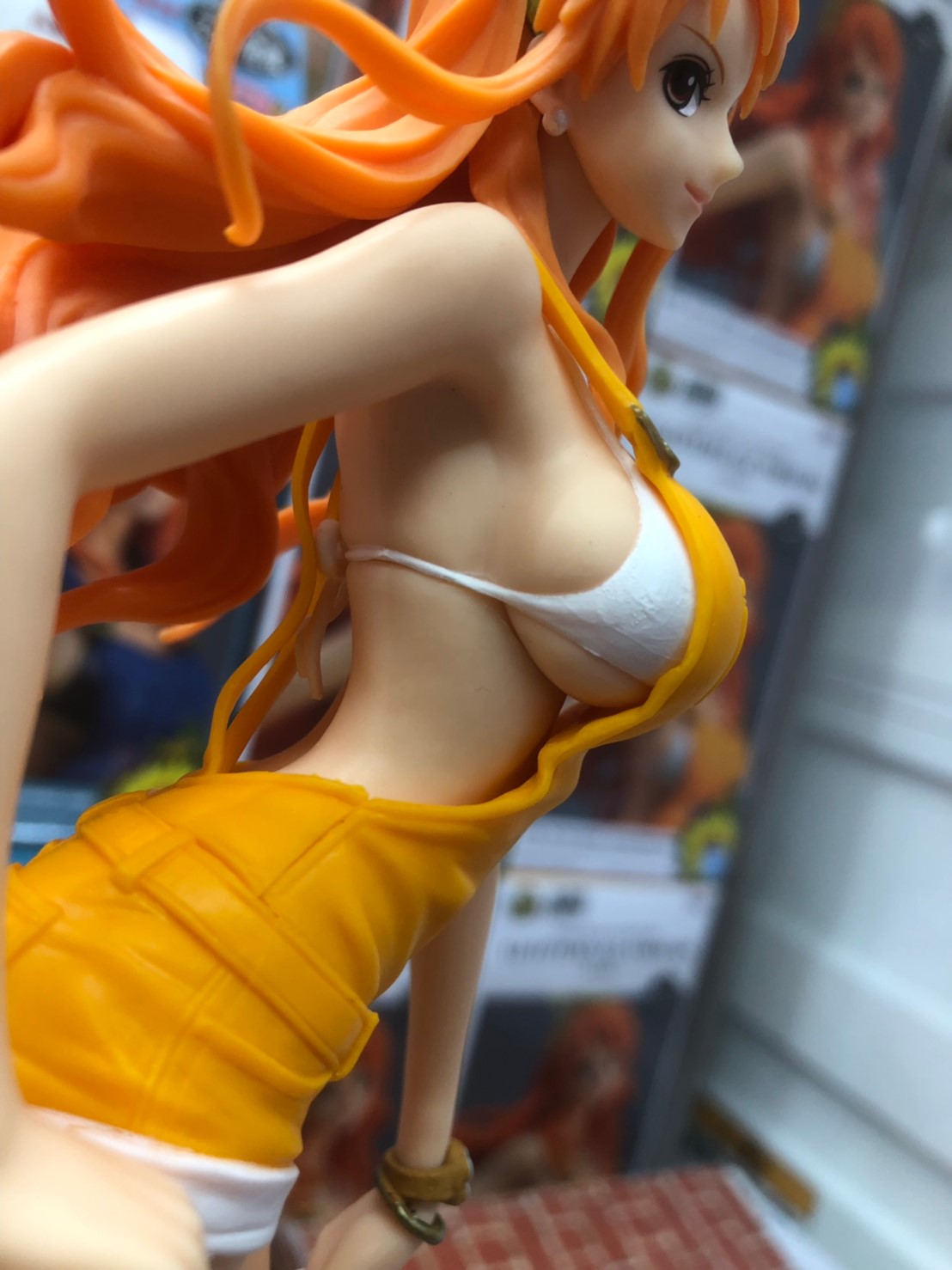 Nami Stampede ของแท้ JP แมวทอง - Glitter & Glamours Banpresto [โมเดลวันพีช]