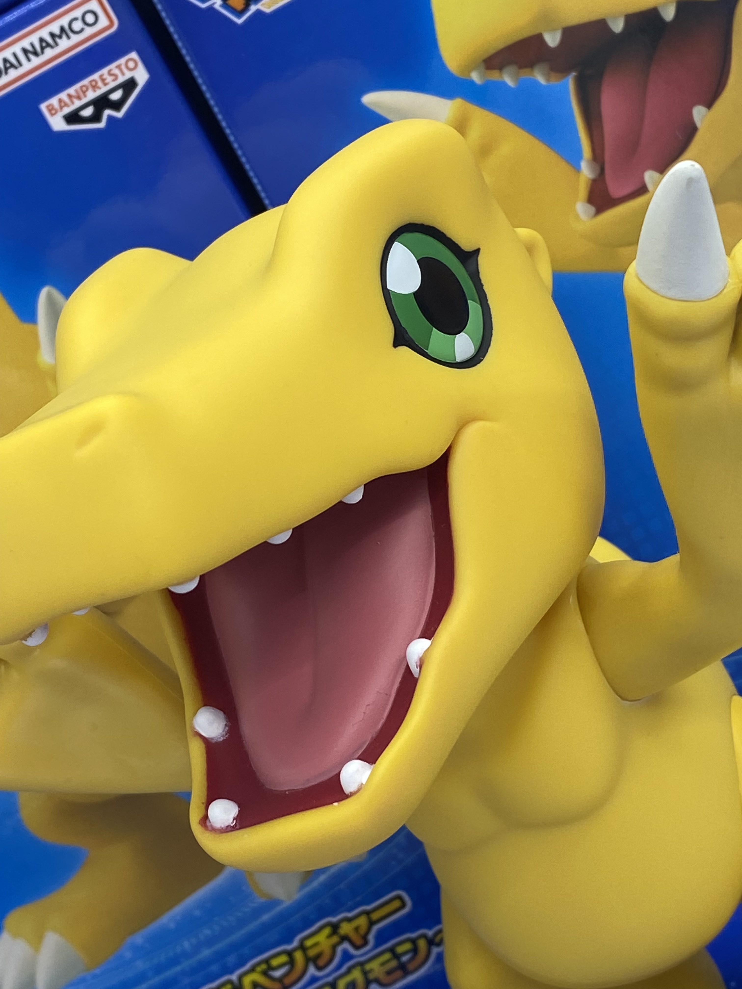 Agumon ของแท้ JP - SOFVIMATES Banpresto [โมเดลดิจิมอน]