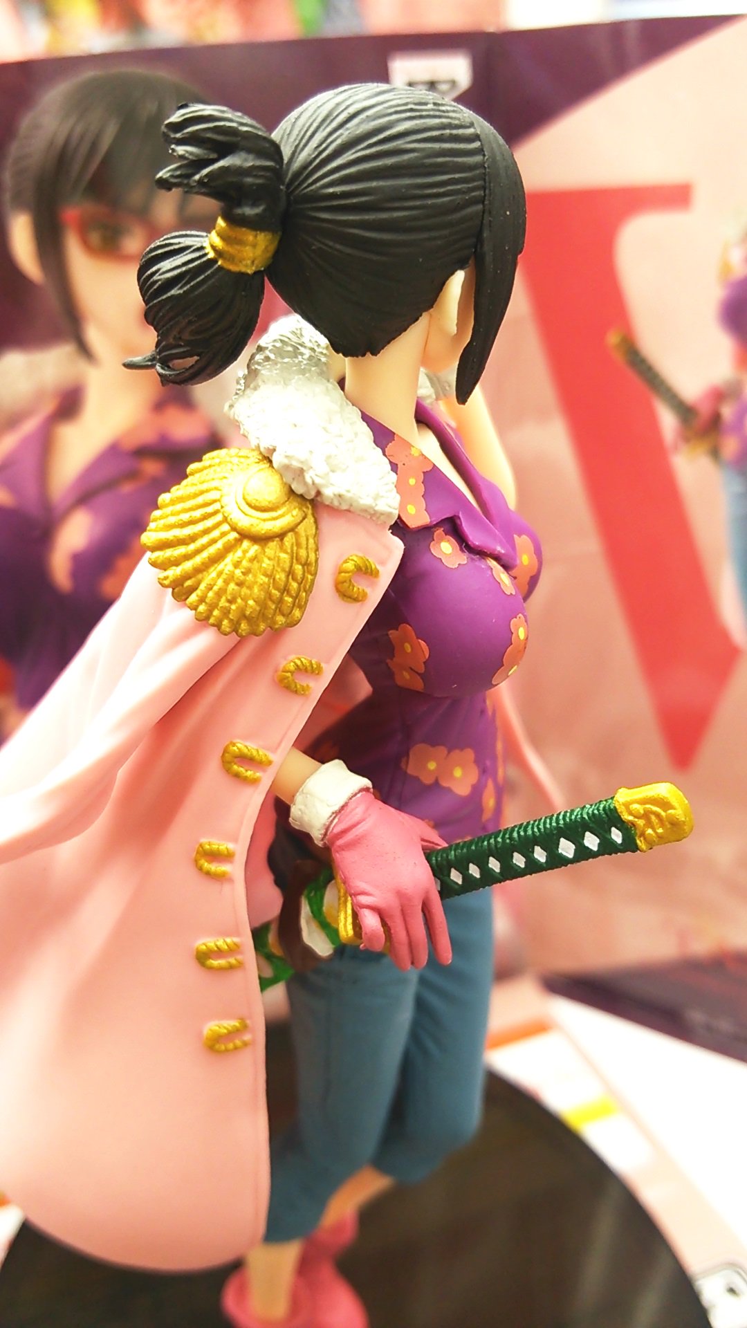 Tashigi ของแท้ JP แมวทอง - Scultures Banpresto [โมเดลวันพีช]