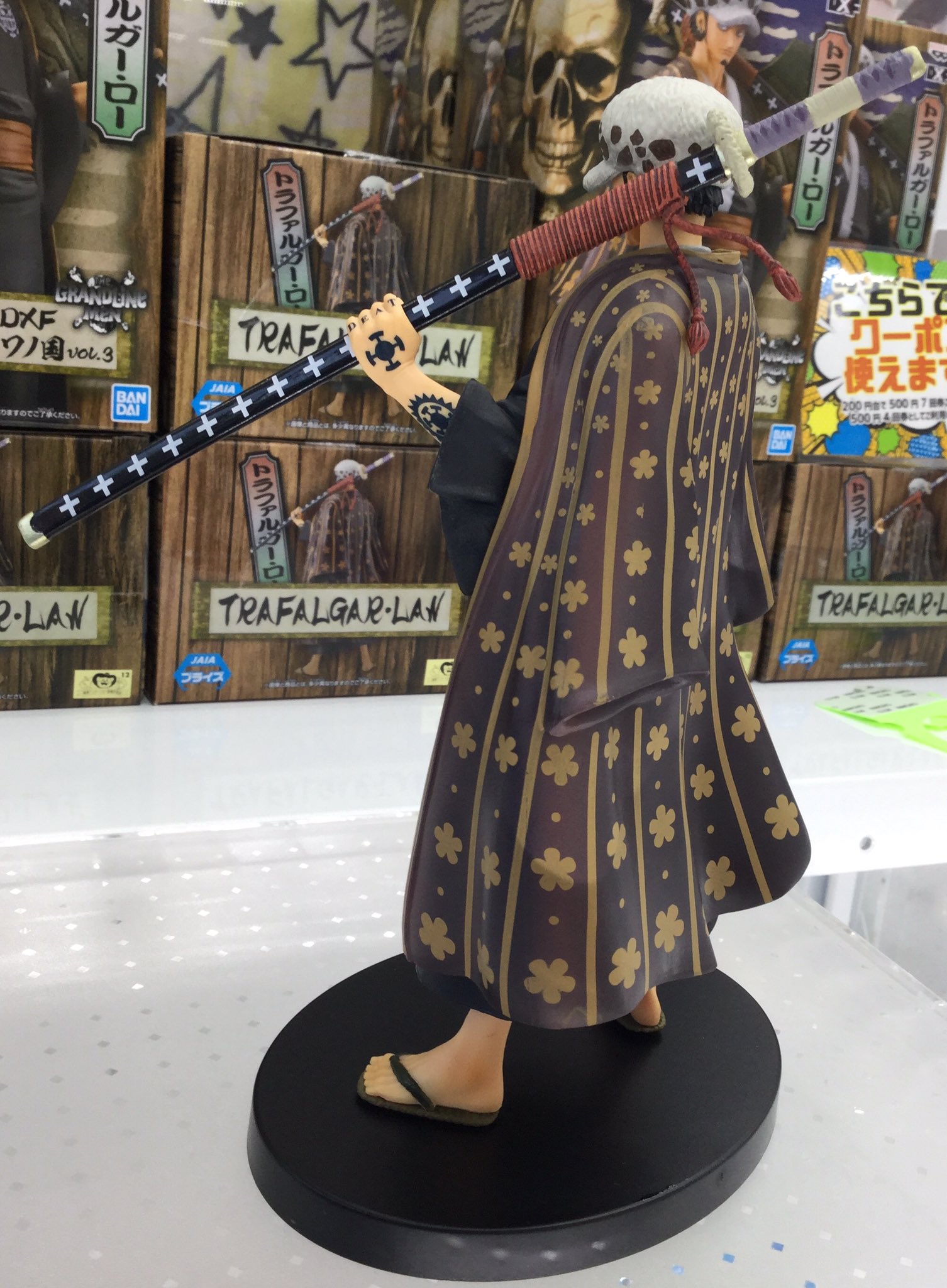 Law Wano ของแท้ JP แมวทอง - Grandline Men Banpresto [โมเดลวันพีช]
