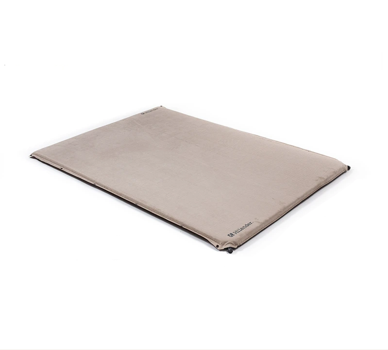 Suede Feeling Inflator Matt (No Pillow) Sand Beige 5.0cm Double