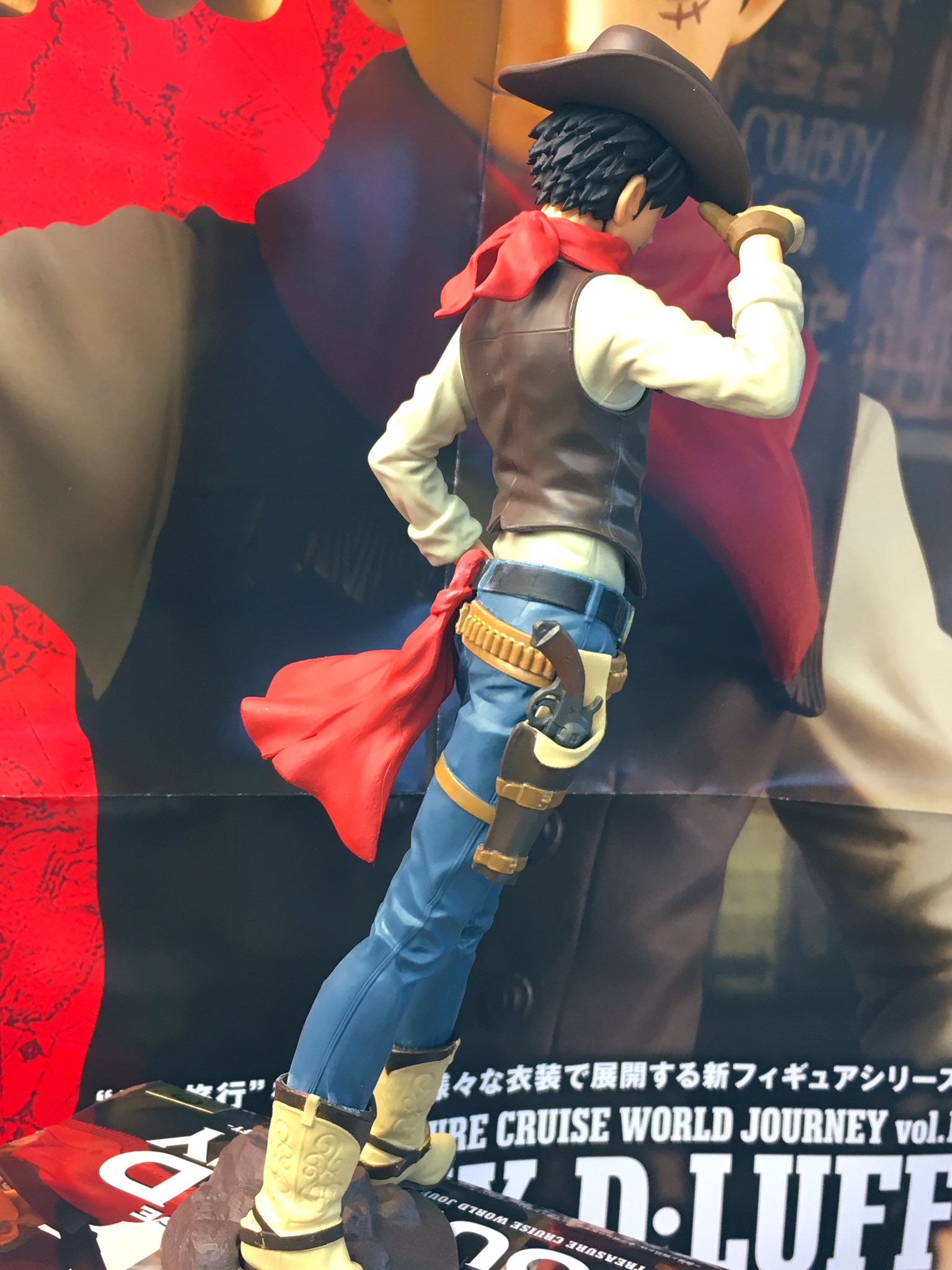 Luffy ของแท้ JP แมวทอง - Treasure Cruise World Journey Banpresto [โมเดลวันพีช]