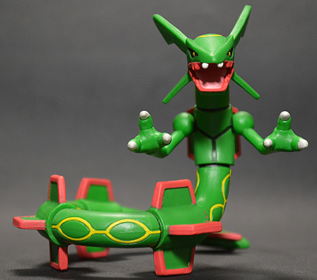 Rayquaza ของแท้ JP - Monster Collection Takara Tomy [โมเดลโปเกมอน]