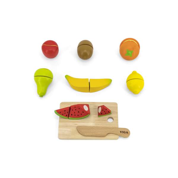 ชุดฝึกหั่นผลไม้หลากสี สื่อการสอนอนุบาล,ปฐมวัย,ของเล่นเสริมพัฒนาการ, ของเล่นเสริมทักษะ