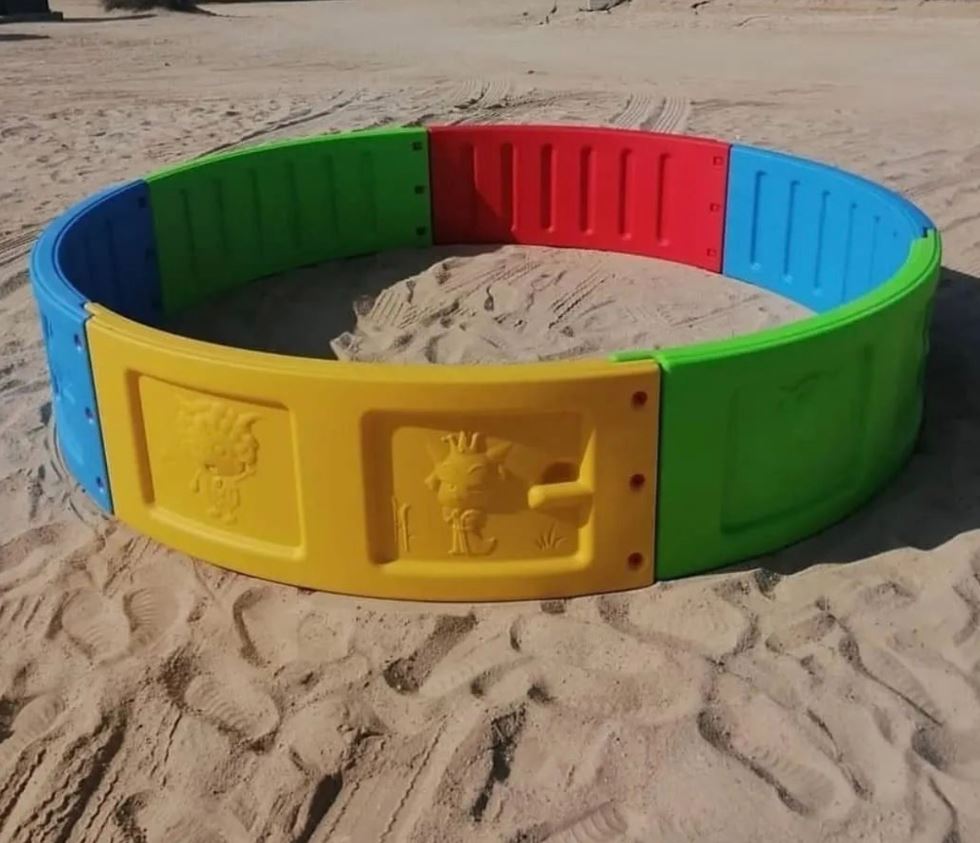 บ่อบอลกลมรูปสัตว์,บ่อบอลพลาสติก,คอกกั้น, รั้วกั้นเด็ก, ขนาด 270x270x55 cm.