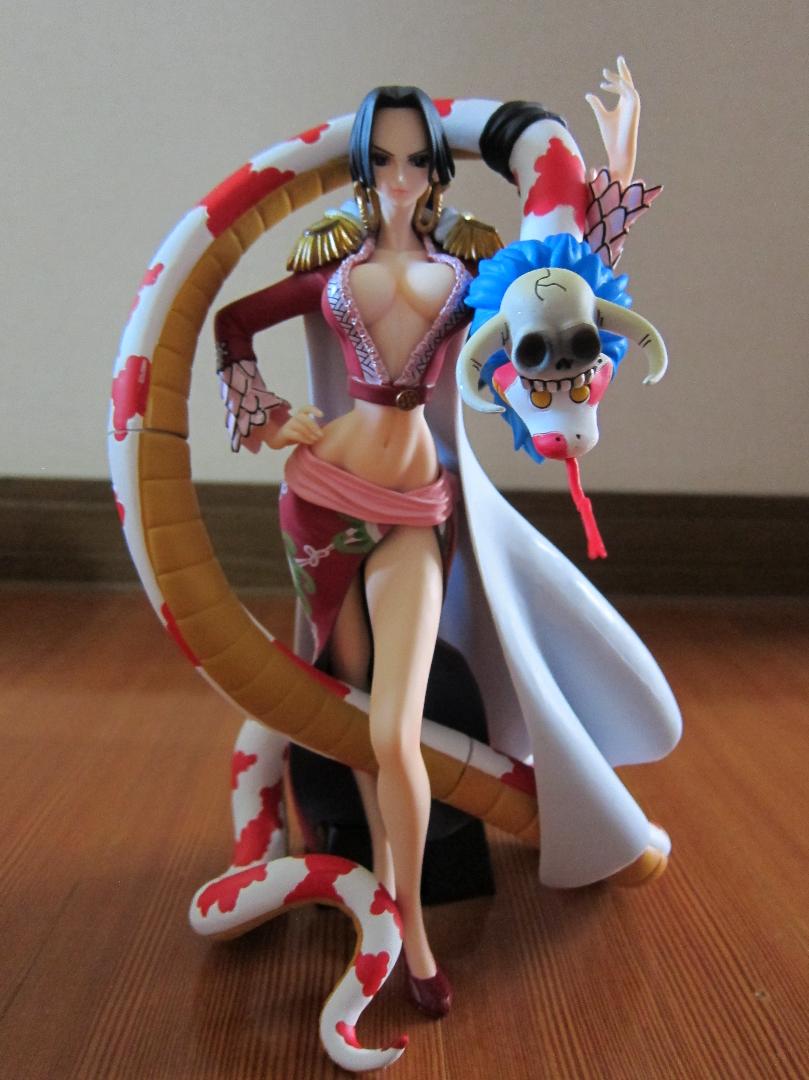 Boa Hancock ของแท้ JP แมวทอง - SQ Banpresto [โมเดลวันพีช]