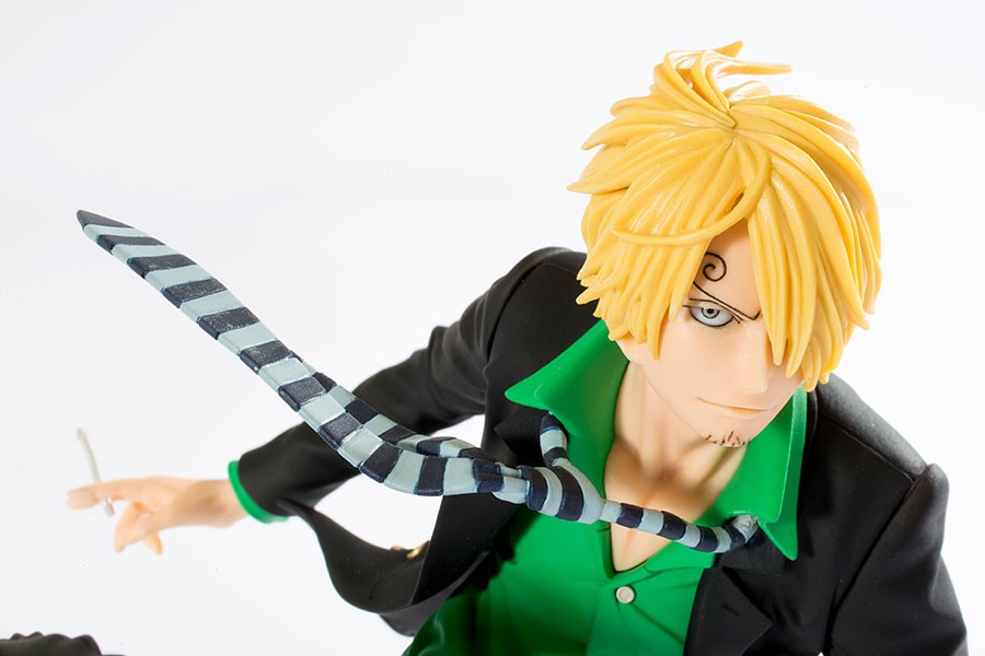Sanji ของแท้ JP แมวทอง - Scultures Banpresto [โมเดลวันพีช]